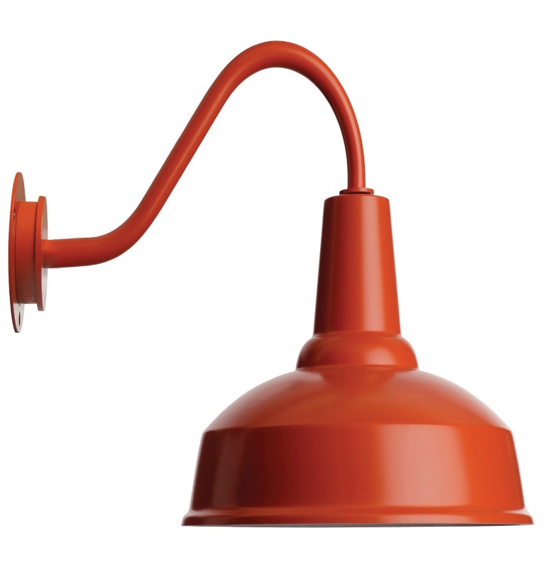 Applique BARN Diamètre 36 d'Eleanor Home, Orange