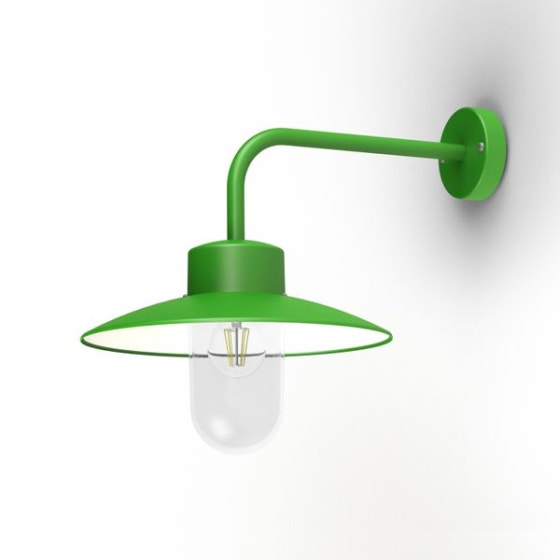 Applique BELCOUR N°9 verre clair de Roger Pradier®, Vert pomme Applique BELCOUR N°9 verre clair de Roger Pradier®, Vert pomme