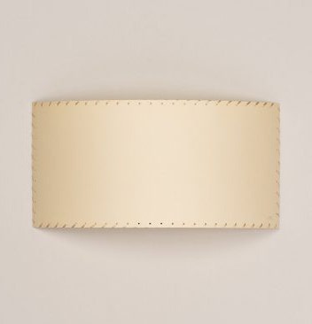 Applique COMODÍN Métal Chromé Parchemin Beige