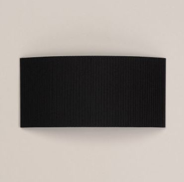 Applique COMODÍN Métal Chromé Ruban Noir Applique COMODÍN Métal Chromé Ruban Noir