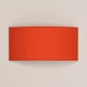 Applique COMODÍN Métal Chromé Ruban Rouge-Ambre