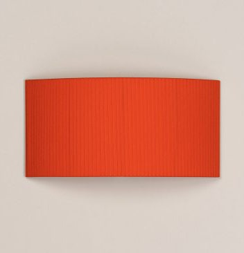 Applique COMODÍN Métal Chromé Ruban Rouge-Ambre