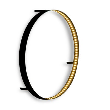 Applique CURVE Standard D.80 de Le Deun, noir
