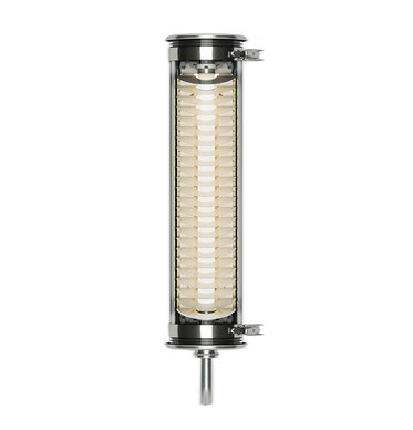 Applique ELGAR SILVER LED de Sammode, Ø7 x L.70, Avec option de gradation