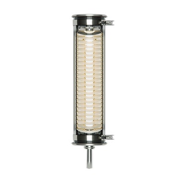 Applique ELGAR SILVER LED de Sammode, Ø7 x L.100, Avec option de gradation