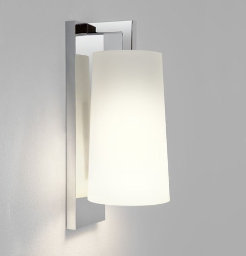Applique LAGO 280, Sans abat-jour, Chrome poli