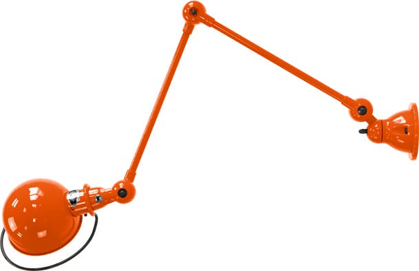 Applique LOFT D4401 Ø15 de Jieldé avec 2 bras articulés, Orange Applique LOFT D4401 Ø15 de Jieldé avec 2 bras articulés, Orange