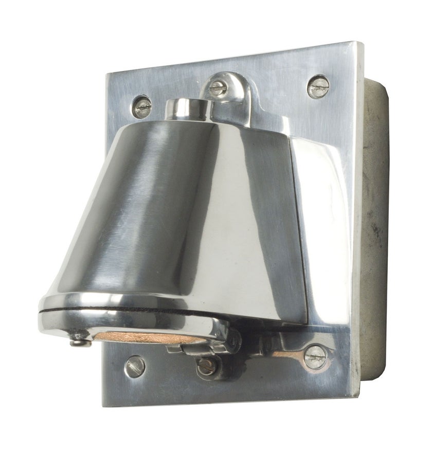 Applique MAST LIGHT et son transformateur de Davey Lighting, Aluminium anodisé