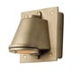 Applique MAST LIGHT et son transformateur, Bronze brut