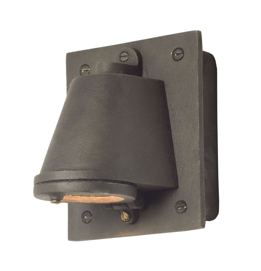 Applique MAST LIGHT et son transformateur de Davey Lighting, Bronze brut vieilli