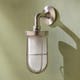 Applique Nautic DOCKLIGHT WALL bronze chromé mat verre sablé