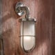 Applique Nautic DOCKLIGHT WALL bronze nickelé mat verre sablé