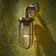 Applique Nautic DOCKLIGHT WALL bronze poli verre clair