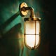 Applique Nautic DOCKLIGHT WALL bronze poli verre sablé