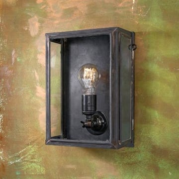 Applique Nautic ESSEX SMALL bronze antique verre clair
