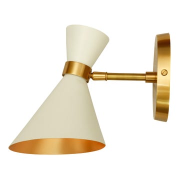 Applique PEGGY SMALL de Gong, Blanc