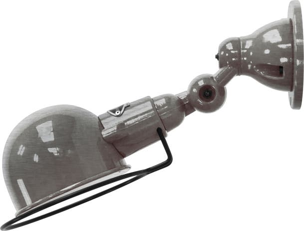 Applique SIGNAL SI300 Ø10 de Jieldé, Acier brossé Applique SIGNAL SI300 Ø10 de Jieldé, Acier brossé
