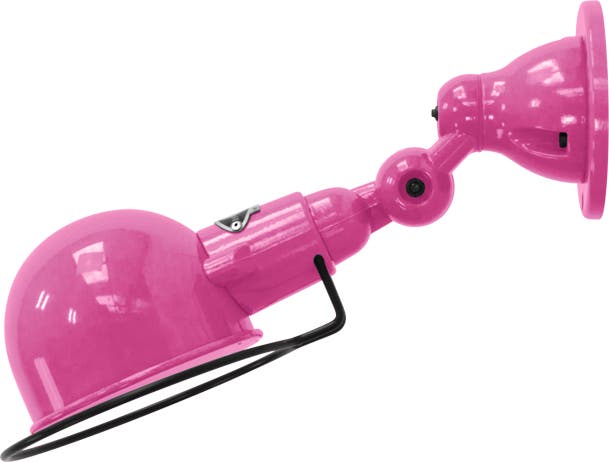 Applique SIGNAL SI300 Ø10 de Jieldé, Rose Applique SIGNAL SI300 Ø10 de Jieldé, Rose