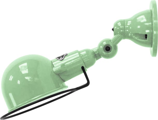 Applique SIGNAL SI300 Ø10 de Jieldé, Vert d'eau Applique SIGNAL SI300 Ø10 de Jieldé, Vert d'eau