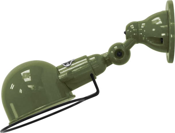 Applique SIGNAL SI300 Ø10 de Jieldé, Vert olive Applique SIGNAL SI300 Ø10 de Jieldé, Vert olive