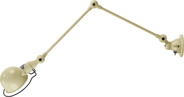 Applique SIGNAL SI331S interrupteur Ø10 de Jieldé avec 2 bras articulés, Ivoire Applique SIGNAL SI331S interrupteur Ø10 de Jieldé avec 2 bras articulés, Ivoire