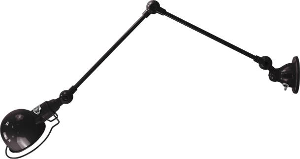 Applique SIGNAL SI331S interrupteur Ø10 de Jieldé avec 2 bras articulés, Noir Applique SIGNAL SI331S interrupteur Ø10 de Jieldé avec 2 bras articulés, Noir