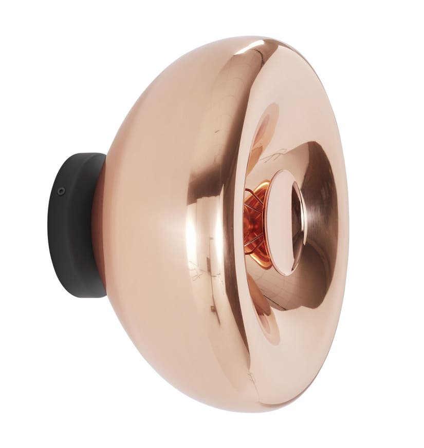 Applique VOID SURFACE de Tom Dixon, Cuivre Applique VOID SURFACE de Tom Dixon, Cuivre