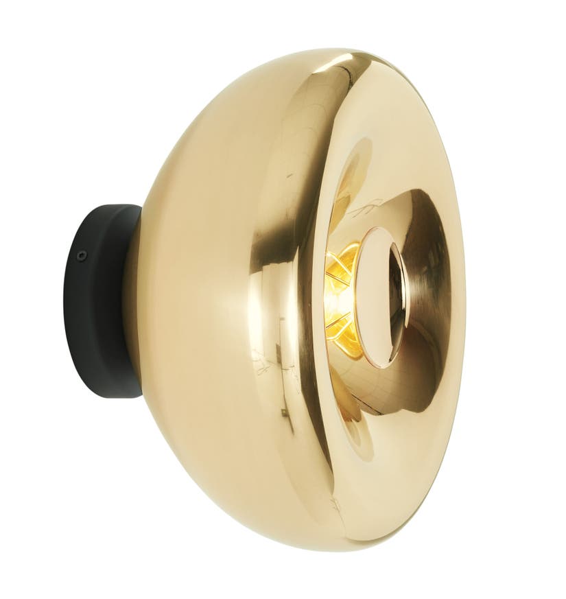 Applique VOID SURFACE de Tom Dixon, Laiton Applique VOID SURFACE de Tom Dixon, Laiton