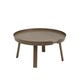 Table basse AROUND, Large, Brun foncé