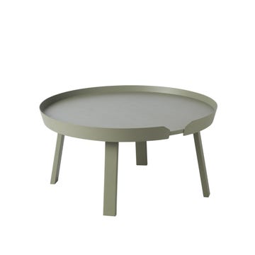 Table basse AROUND de Muuto, Large, Dusty green