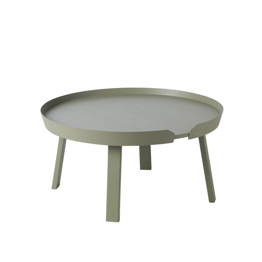 Table basse AROUND de Muuto, Large, Dusty green Table basse AROUND de Muuto, Large, Dusty green