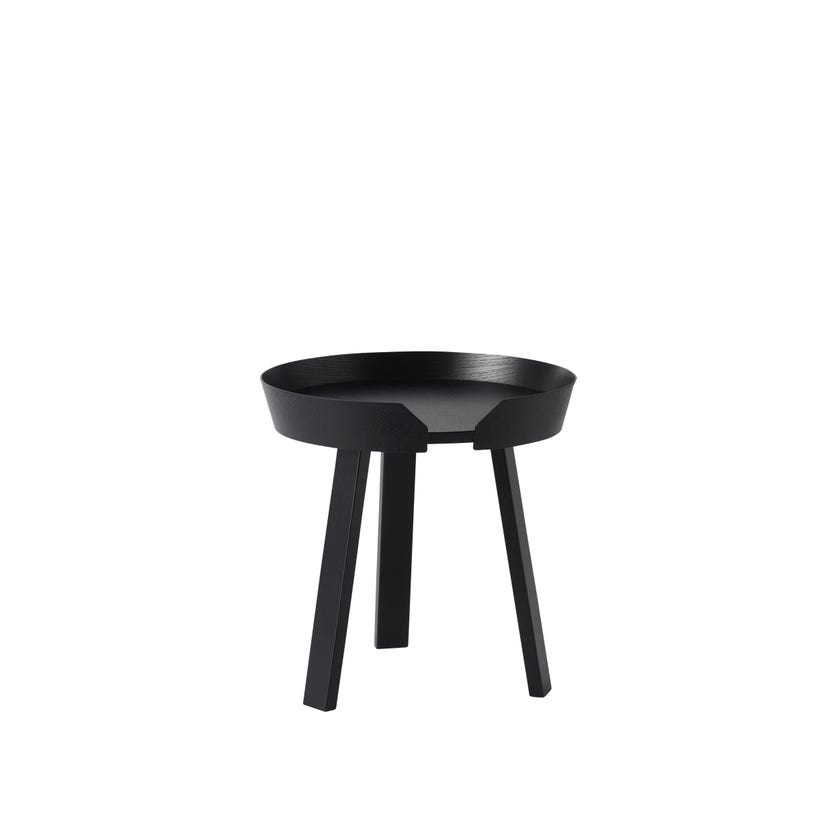 Table basse AROUND de Muuto, Small, Noir Table basse AROUND de Muuto, Small, Noir