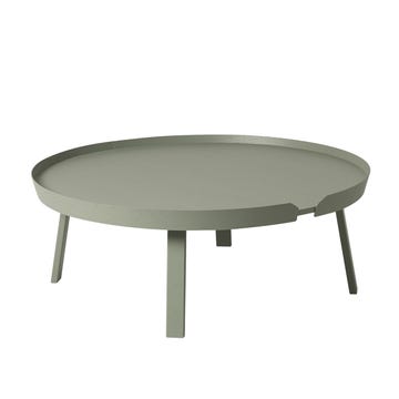 Table basse AROUND de Muuto, Extra Large, Dusty green