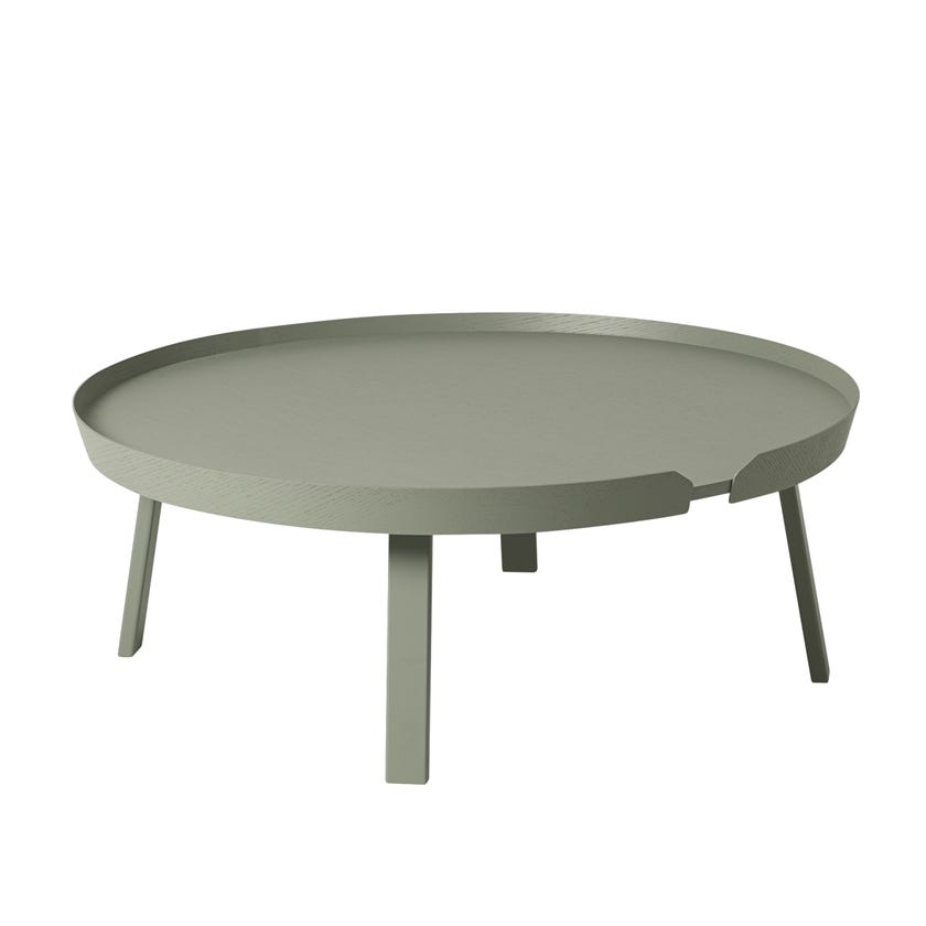 Table basse AROUND de Muuto, Extra Large, Dusty green Table basse AROUND de Muuto, Extra Large, Dusty green