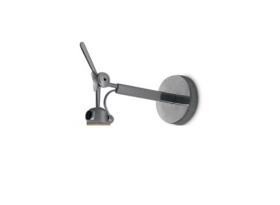 Structure seule pour applique TOLOMEO 32, Sans diffuseur, Aluminium Structure seule pour applique TOLOMEO 32, Sans diffuseur, Aluminium
