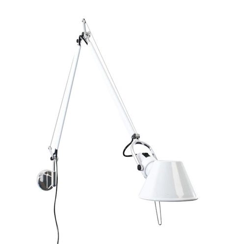 Applique TOLOMEO MICRO E27 de Artemide, Blanc brillant