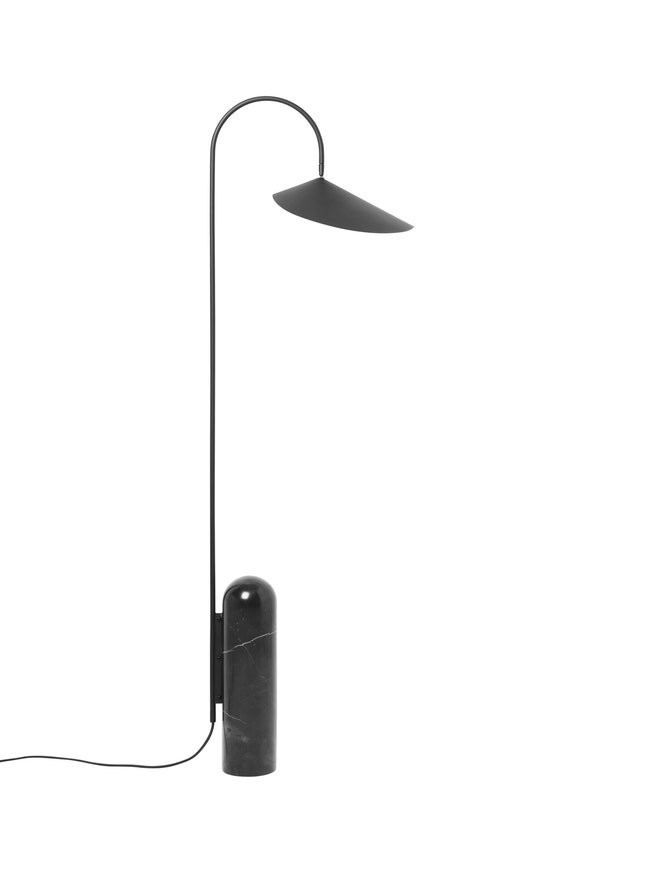 Lampadaire ARUM de Ferm Living, Noir Lampadaire ARUM de Ferm Living, Noir