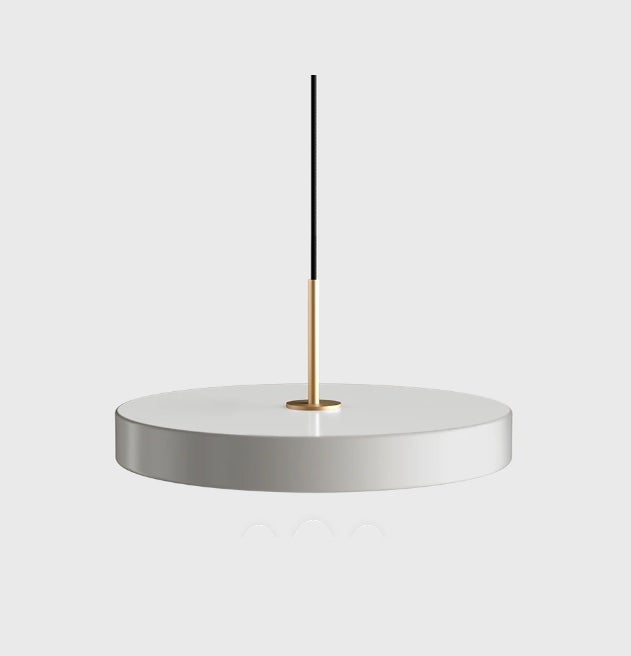 Suspension ASTERIA de Umage, D.43, Nuance mist, Brass Top