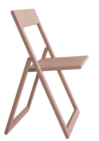 CHAISE PLIANTE AVIVA, Rose pâle de MAGIS CHAISE PLIANTE AVIVA, Rose pâle de MAGIS