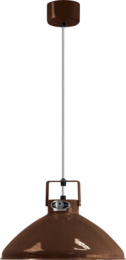 Suspension BEAUMONT B240 de Jieldé, Cuivre martelé Suspension BEAUMONT B240 de Jieldé, Cuivre martelé