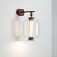 Applique BAI A BA BA BRONZE - DIFFUSEUR EN VERRE TRANSPARENT de Parachilna