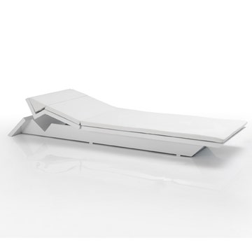 BAIN DE SOLEIL REST, Blanc mat de VONDOM