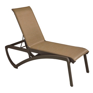 Bain de soleil SUNSET de Grosfillex, Cognac