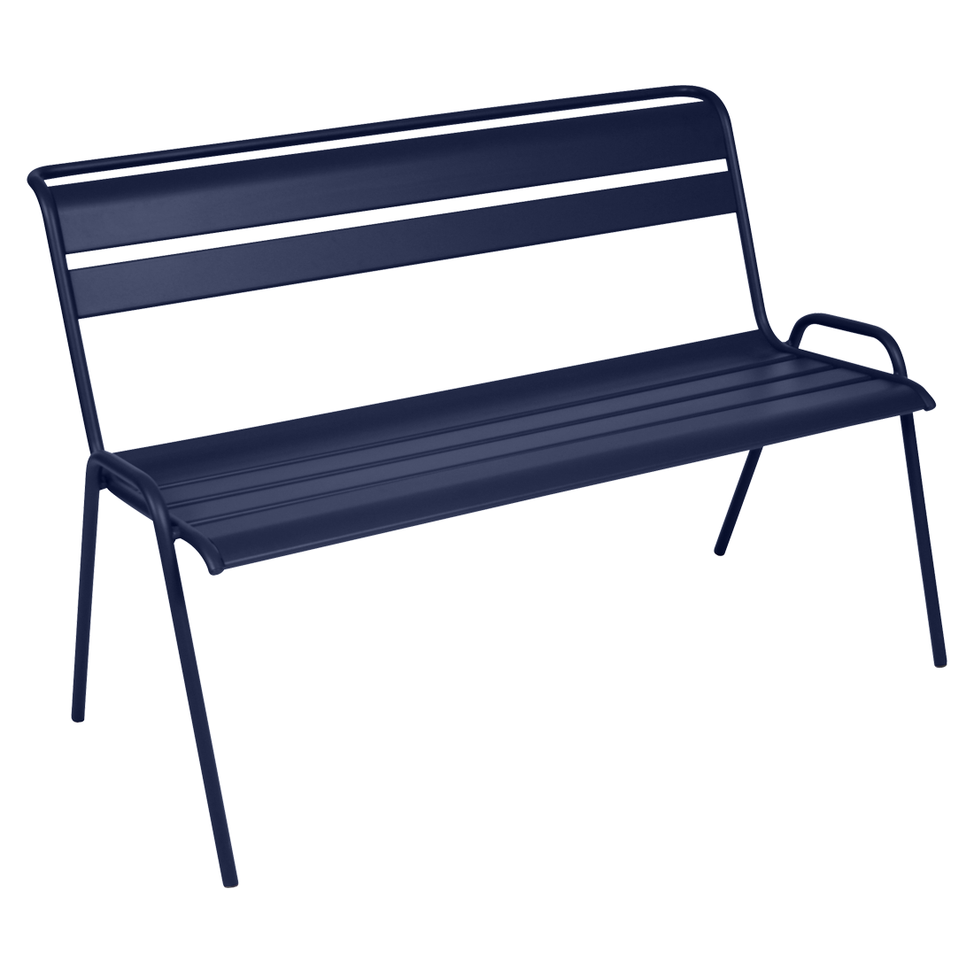 Banc 2/3 places MONCEAU , Bleu abysse