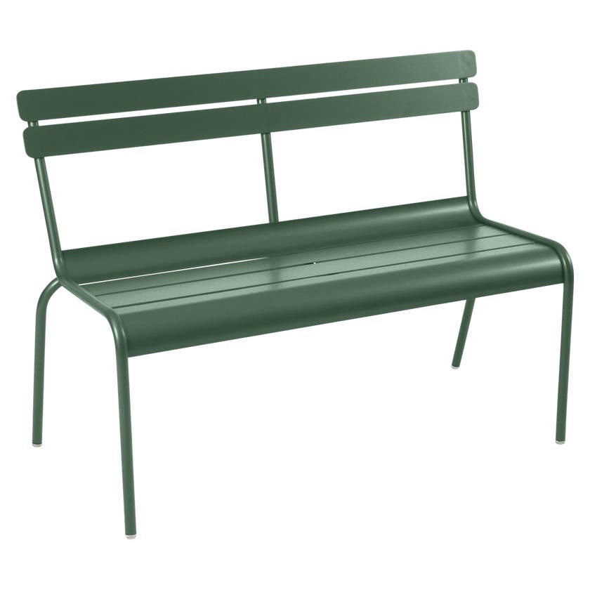 Banc avec dossier LUXEMBOURG de Fermob cèdre Banc avec dossier LUXEMBOURG de Fermob cèdre
