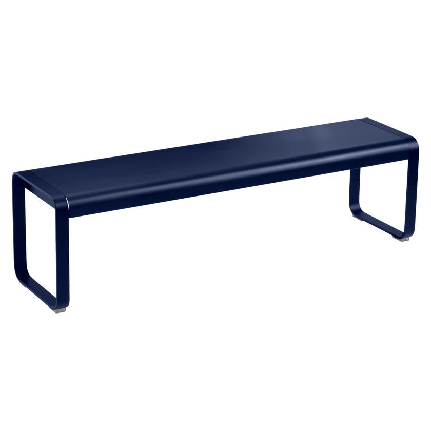 Banc BELLEVIE de Fermob, Bleu abysse Banc BELLEVIE de Fermob, Bleu abysse