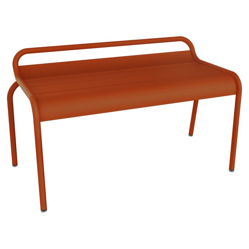 Banc compact LUXEMBOURG de Fermob, Orange confite Banc compact LUXEMBOURG de Fermob, Orange confite