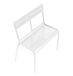 Banc LUXEMBOURG KID de Fermob, Blanc coton