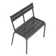 Banc LUXEMBOURG KID, Gris orage