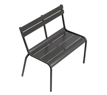 Banc LUXEMBOURG KID de Fermob, Gris orage Banc LUXEMBOURG KID de Fermob, Gris orage